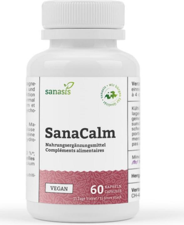 Actual product image Sanasis SanaCalm Kapsel (60 Piece, Capsules, 60 g)