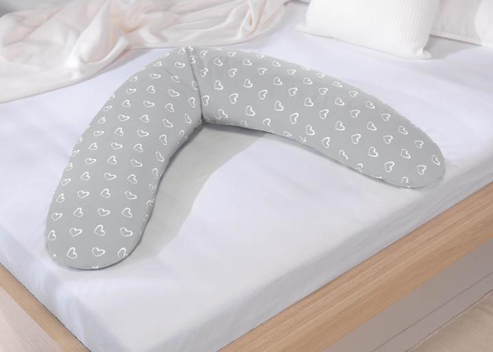 Actual product image Theraline Nursing pillow "The Comfort" with micro pearl filling incl. cover 180 cm (180 cm)