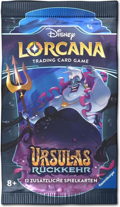 Actual product image Disney Lorcana Trading Card Game: Set 4 - Booster (German) (German, Booster Pack)