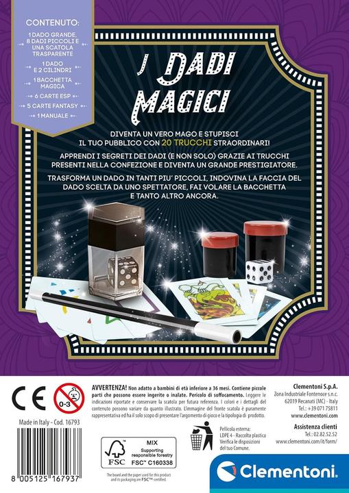 Immagine prodotto Clementoni I Dadi Magici