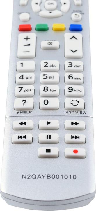 Produktbild Azurano Fernbedienung für PANASONIC N2QAYB001010 (Gerätespezifische Fernbedienung, Infrarot)
