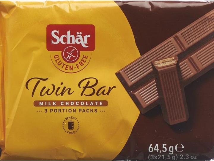 Produktbild Schär Twin Bar (3 Stk., 63 g)