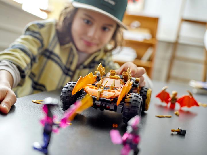 Actual product image LEGO Cole's dragon speedster (71769, LEGO Ninjago)