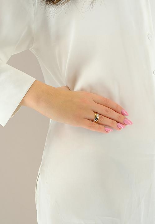 Actual product image Muau Ladies ring (51, 750/18 K Gold)