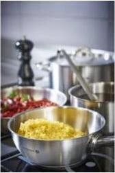 Actual product image de Buyer PRIM'APPETY sauté pan conical Ø28cm, induction (28 cm, Pot, Stainless steel)