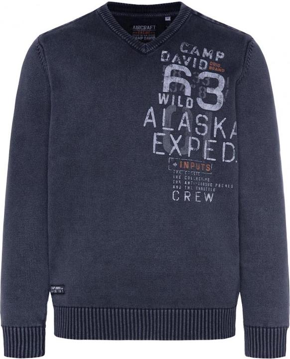 Camp David Pullover Strickpullover V-Neck