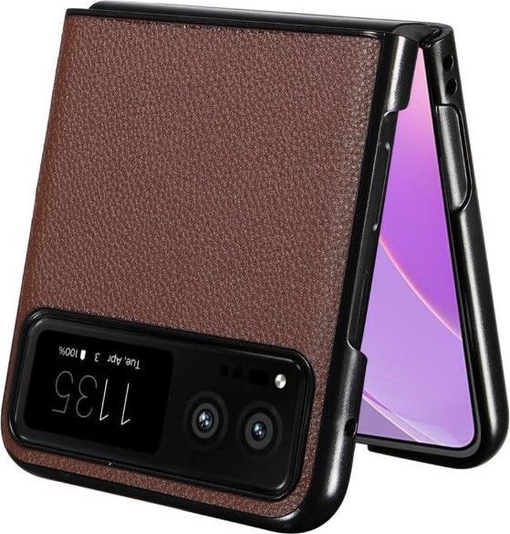 Image du produit MU Classic Série de couvertures de livres en cuir Litchi (Motorola Razr 40)