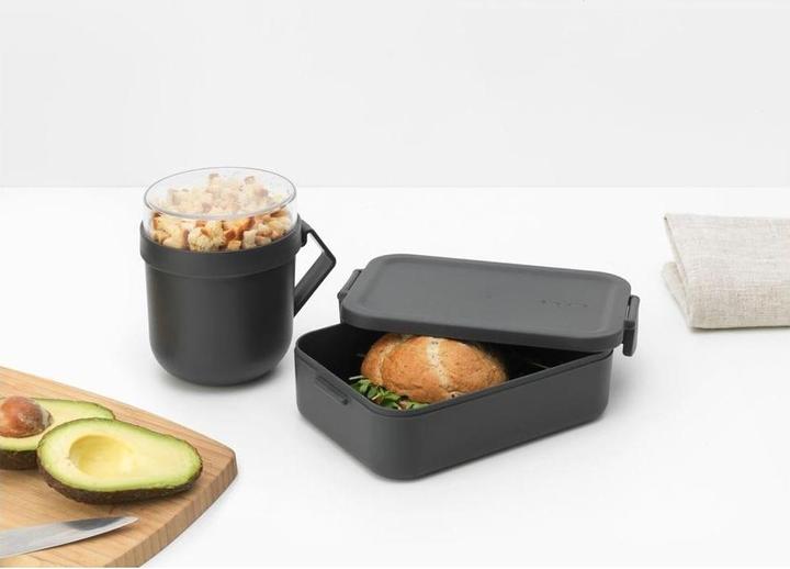 Actual product image Brabantia Lunch Box Make & Take Dark Grey