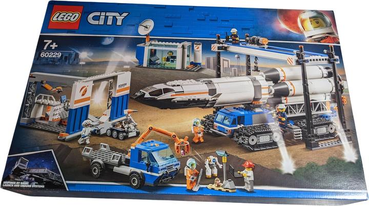 Actual product image LEGO Rocket assembly and transport (60229, LEGO City)