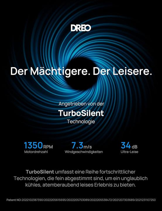 Immagine prodotto Dreo Smarter Turmventilator - Cruiser Pro T2S (48 dB)