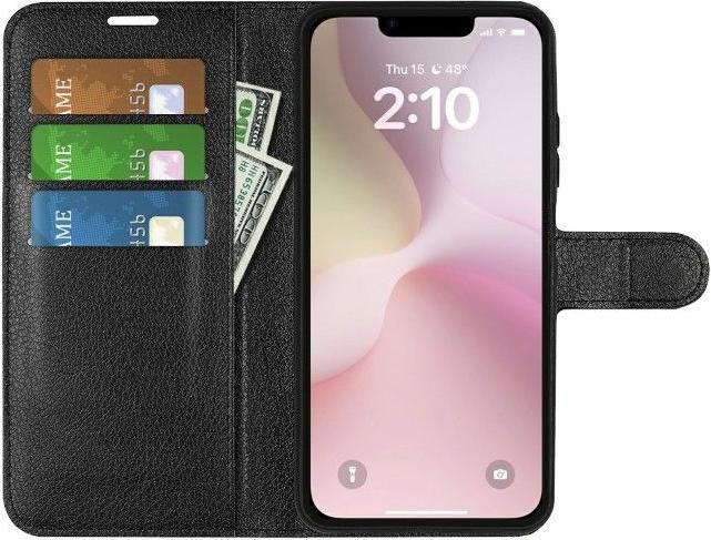 Image du produit MU Classic Litchi Leder Bookcover Series (Apple iPhone 16e)