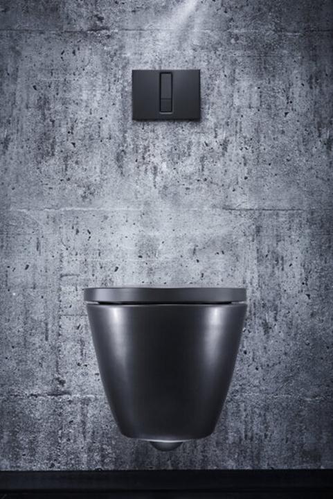 Produktbild ROCA LAUFEN Kartell Wand-WC, Tiefspüler, mit Silent Flush spülrandlos, 545x370x355mm