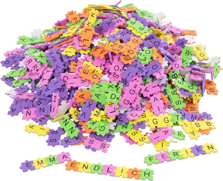 Actual product image Playbox Puzzle foam rubber letters (2000 pieces)