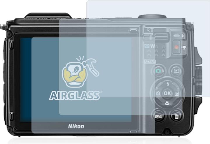 Actual product image BROTECT AirGlass Glass (Screen protector, Coolpix W300)