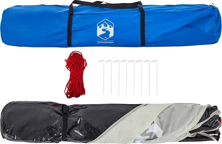 Immagine prodotto VidaXL Tenda da spiaggia 4 persone a sgancio rapido impermeabile (tenda da spiaggia, 5.80 kg, 4 persone)