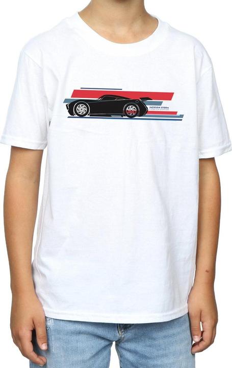Immagine prodotto Disney Cars Jackson Storm Stripes Maglietta Ragazzi (152, 158)