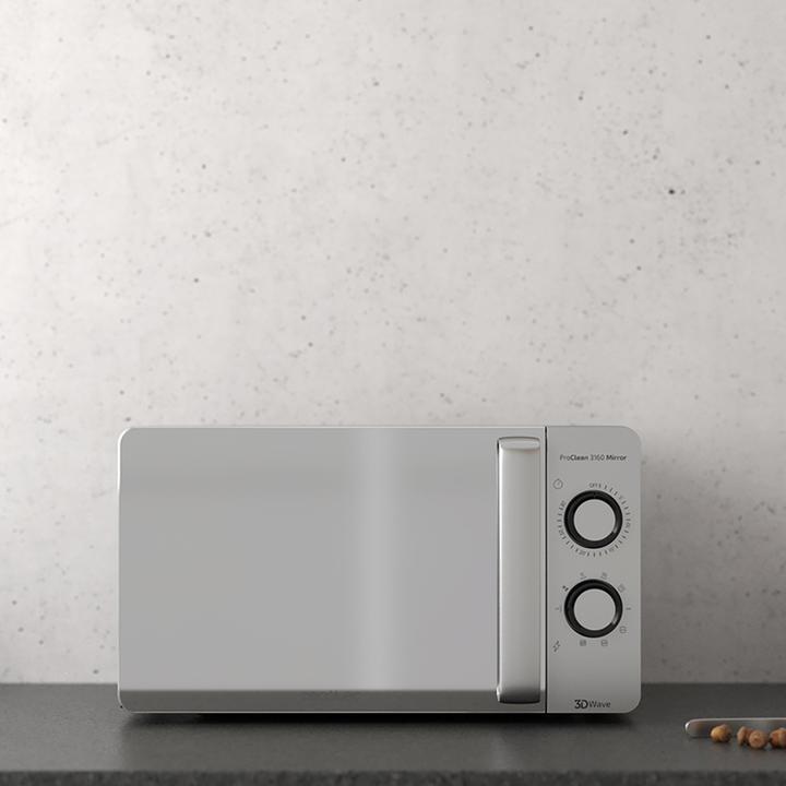 Actual product image Cecotec ProClean 3160 Mirror 20 l microwave with grill (20 l)