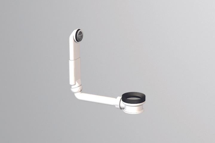 Image du produit Dornbracht Garniture de trop-plein Alape B.1, L : 70mm, H : 235mm, P : 249,5 mm, pour robinet excentrique et à (Garniture de trop-plein)