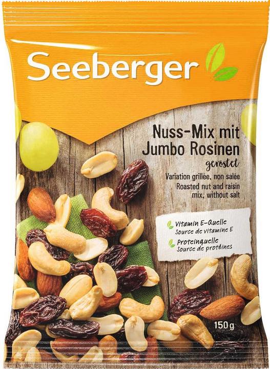 Image du produit Seeberger Nuss-Mix mit Jumbo Rosinen (150 g)
