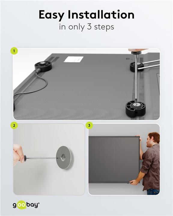 Produktbild Goobay EasyMount (Wand, 70", 50 kg)