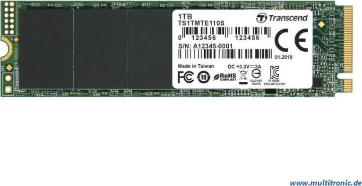 Immagine prodotto Transcend 110S (1000 GB, M.2 2280)