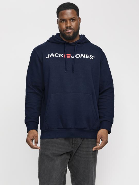 Actual product image Jack & Jones Plus Logo Hooded Jumper Hooded Jumper (3XL)