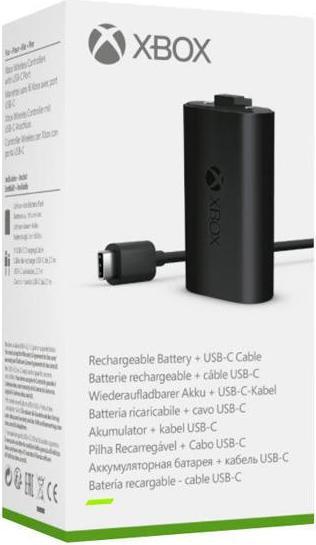 Immagine prodotto Microsoft Xbox Play & Charge Kit (USB-C) (Xbox Serie S, Xbox Series X, Xbox One X, Xbox One S)