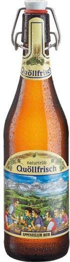 Actual product image Appenzeller Bier Quöllfrisch naturally cloudy (20 x 33 cl)