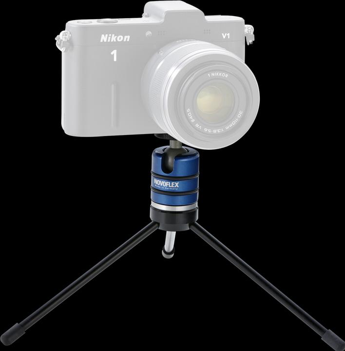 Immagine prodotto Novoflex Micro treppiede (Micro Pod + Ball 19) completo (Metallo)