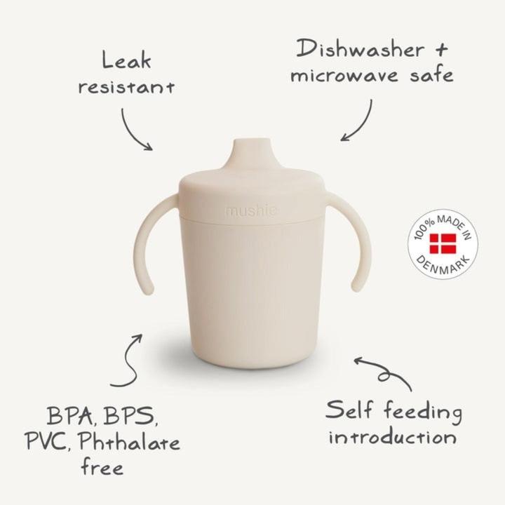 Produktbild Mushie Trainingsbecher Cloud