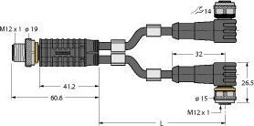 Produktbild Turck Zweifachverteiler