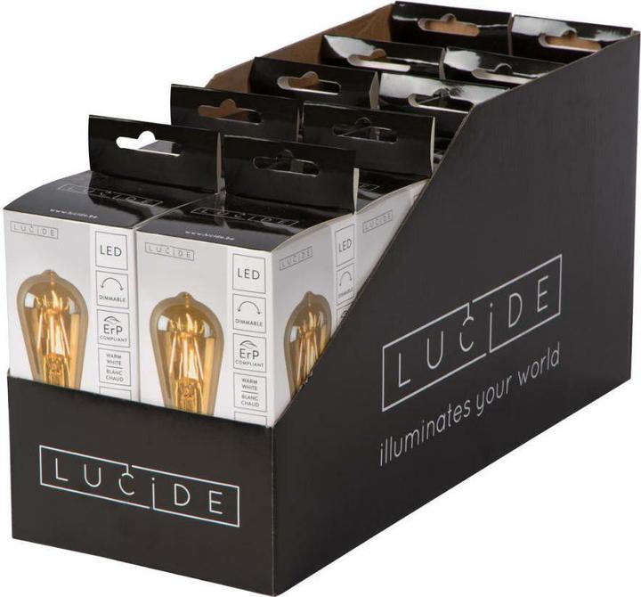 Actual product image Lucide E27 (E27, 5 W, 600 lm, 1 x, E)