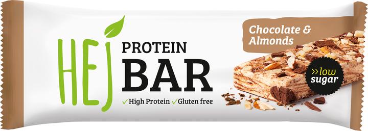 Produktbild HEJ Nutrition HEJ Protein Bar (60g) (Chocolate & Almonds, 1 Stk., 60 g)