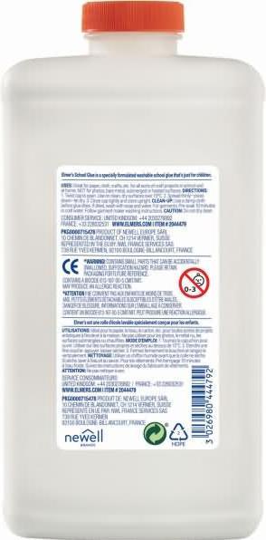 Actual product image Elmer's School Glue (1057 g, 946 ml)