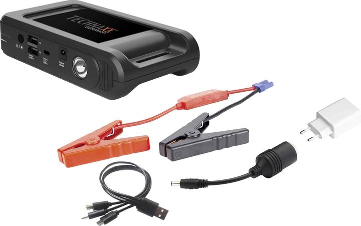 Produktbild Technaxx JUMP STARTER POWERBANK TX-218 (12000 mAh, 100 W, 39.60 Wh)