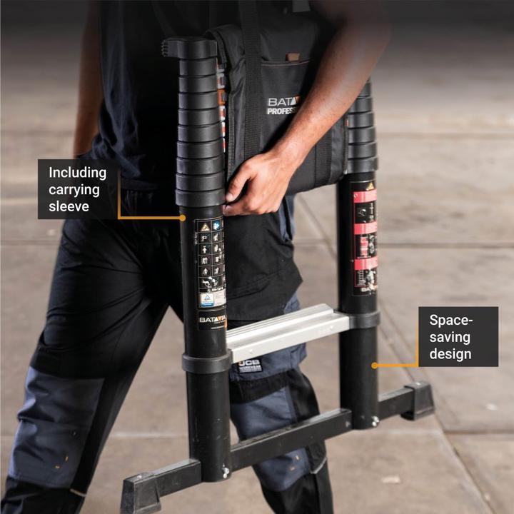 Actual product image Batavia Professional Telescopic Ladder 3.27m (Telescopic ladder, 327 cm)