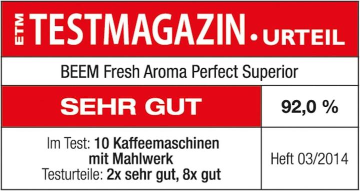 Actual product image Beem Coffee maker with grinder