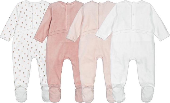 Produktbild La Redoute Collections 4er-Pack Strampler (68)