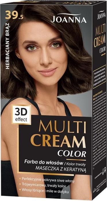 Joanna Multi Cream Color Hair Dye 39.5 Tea Brown (39.5 Tea Brown)