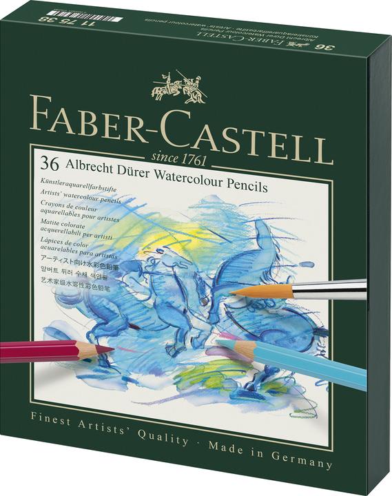 Image du produit Faber-Castell A. Crayon d'aquarelle Dürer (Multicolore, 36 x)
