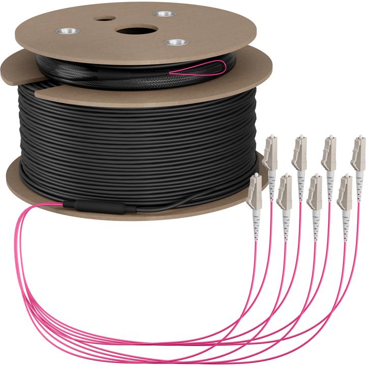 Actual product image EFB Elektronik Trunk cable U-DQ ZN BH OM4 8G 1x8 LC-LC 90m Dca LSZH (90 m)