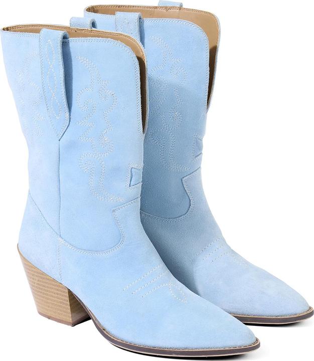 Actual product image Joe Browns Western Stitch Detail Suede Boots (42)