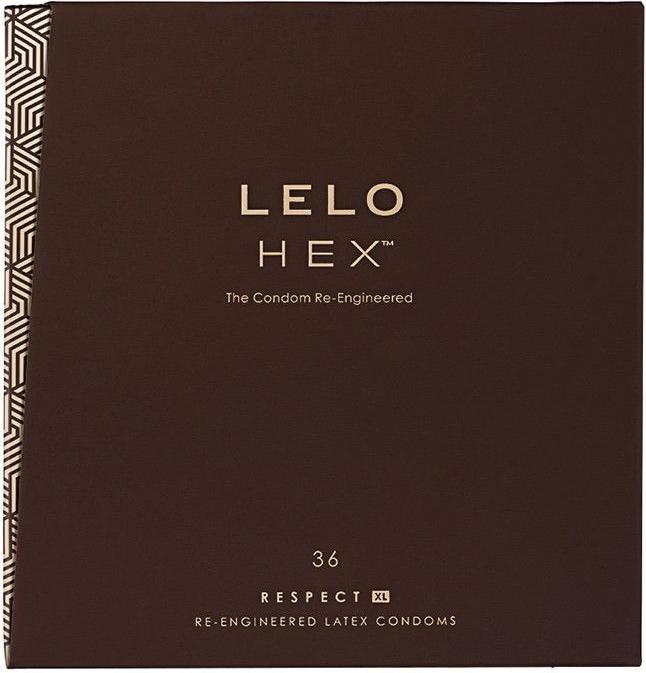 Actual product image LELO HEX Condoms Respect XL (36 pcs.)