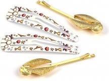 Actual product image Carat HARRY POTTER - Vif d'Or - Ensemble de clips à cheveux