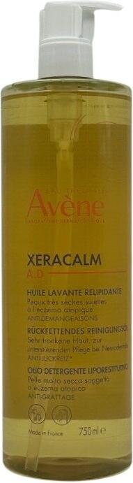 Produktbild Avène Xeracalm AD Lip Restorative Cleansing Oil 750ml (Öl, 750 ml)