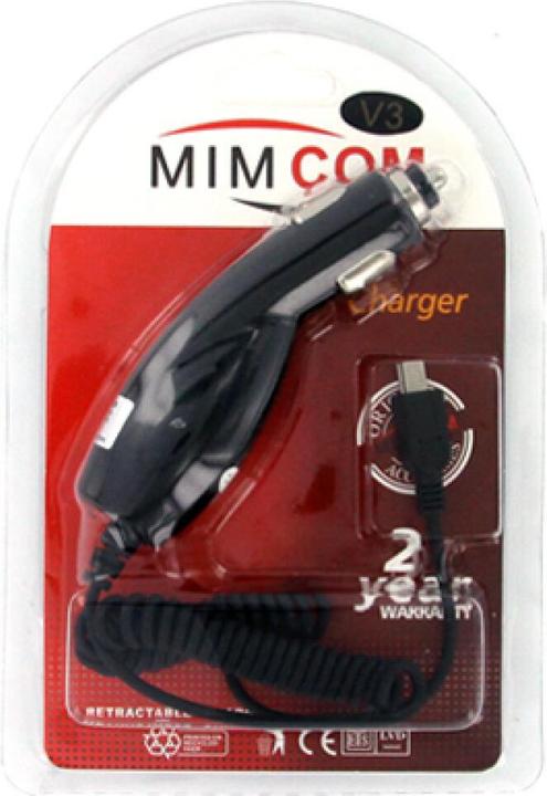 Immagine prodotto Mimcom Caricabatterie da auto per Motorola RAZR V3 mini USB
