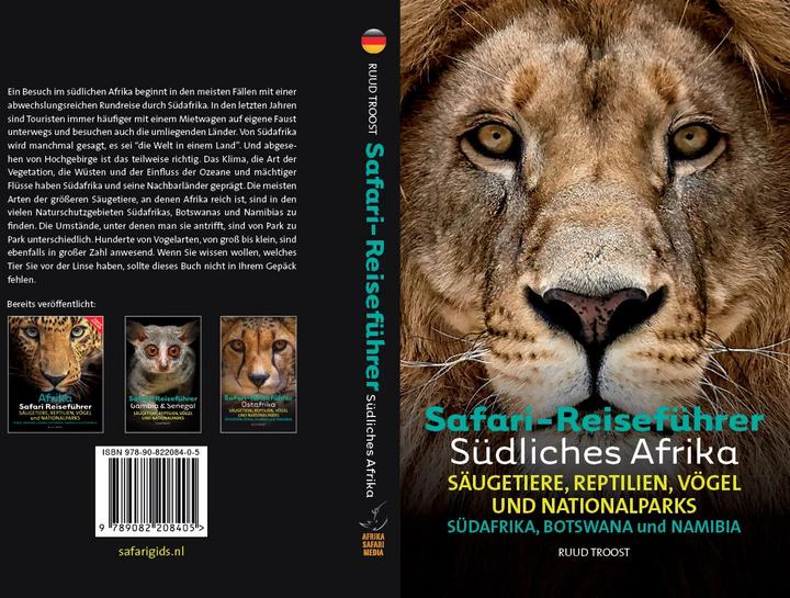 Actual product image Afrika Safari Media Safari-Reiseführer Südliches Afrika (German, Ruud Troost, 2023)