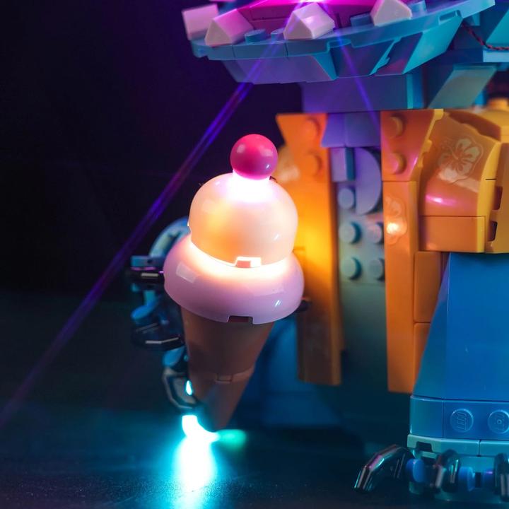 Immagine prodotto BrickBling Set di luci a LED per LEGO Stitch (43249) incluso telecomando