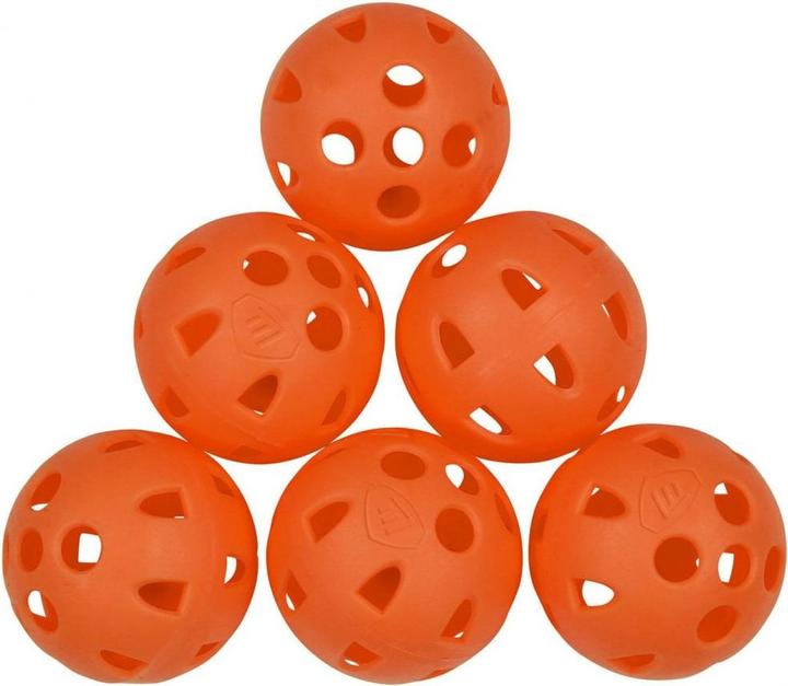 Actual product image Masters Airflow Practice Golf Balls (Pack of 6)