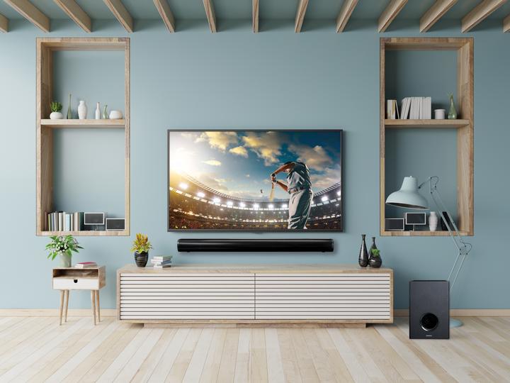 Produktbild Lenco SBW-801BK Bluetooth-Soundbar (70 W, 2.1 Kanal)